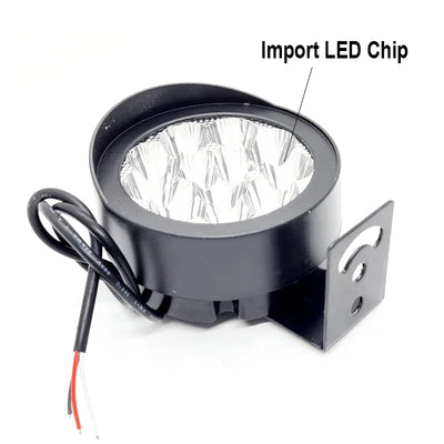 HJG 12 LED Cap Fog Lights for Bikes and Cars High Power, Heavy Clamp and Strong ABS Aluminum (12 led cap, 1pc) - Biker.Store - www.biker.store