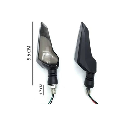 Yellow Blue Bike Indicator Front, Rear LED Indicator Light for Universal For Bike Universal For Bike (Yellow, Blue) - Biker.Store - www.biker.store