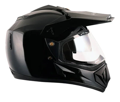 Vega Off Road D/V Black Helmet - Biker.Store - www.biker.store