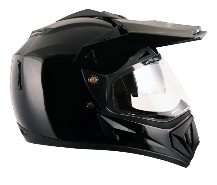 Vega Off Road D/V Black Helmet - Biker.Store - www.biker.store
