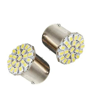 Bike LED 22 SMD Indicator Bulb (Set of 2, White/Red/Green/Blue) - Biker.Store - www.biker.store