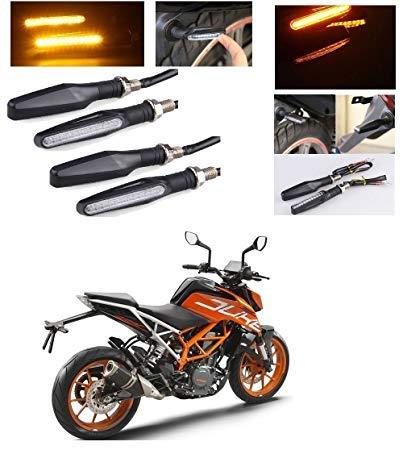 LED KTM Style Indicators for Universal All Bike Models (Amber, Pack of 4) - Biker.Store - www.biker.store