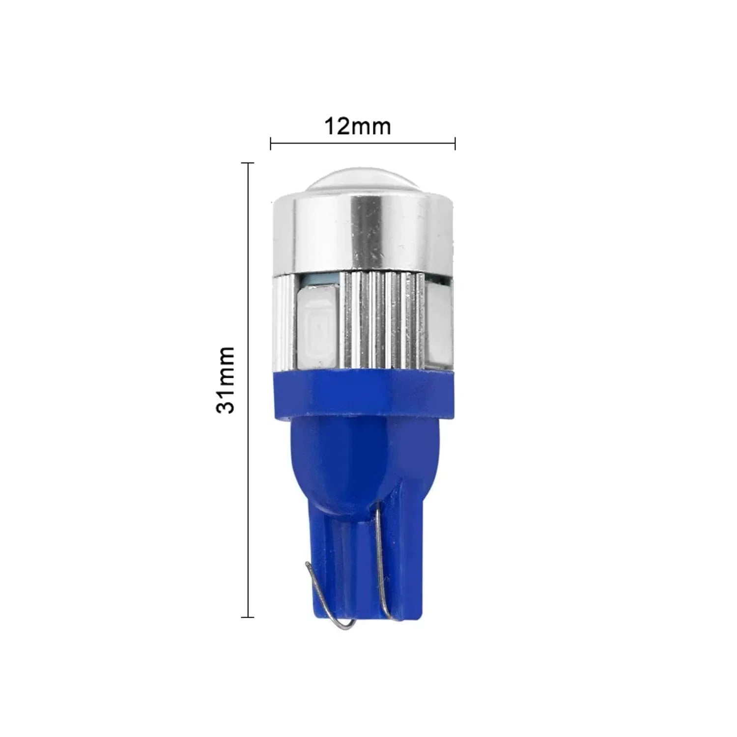 LED Projector Parking Bulbs for Car & Bike (Set of 2) - White/Blue/Red/Green - Biker.Store - www.biker.store