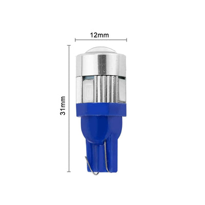 LED Projector Parking Bulbs for Car & Bike (Set of 2) - White/Blue/Red/Green - Biker.Store - www.biker.store