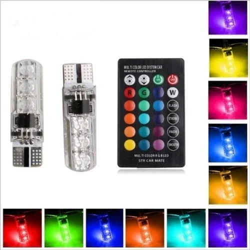 Remote Parking Bulbs for All Cars & Bikes (Pack of 2) - Multicolour - Biker.Store - www.biker.store