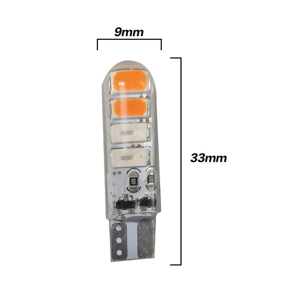 Polce Red/Blue Flashing Parking Bulbs for Car & Bike (Set of 2) - Biker.Store - www.biker.store