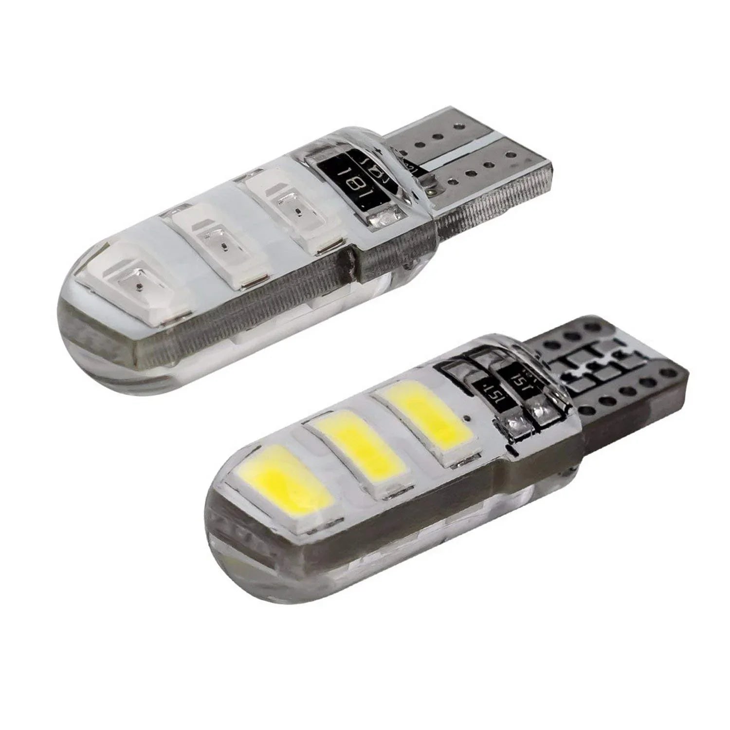 6 LED Parking Bulbs for Car & Bike (Set of 2) - White/Blue/Red/Green - Biker.Store - www.biker.store