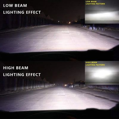 ORIGINAL NIGHTEYE H4 LED Headlight Bulb SINGLE Pc for Bike White, 45W, 1 Bulb - Type H4, 36W White Light - Biker.Store - www.biker.store