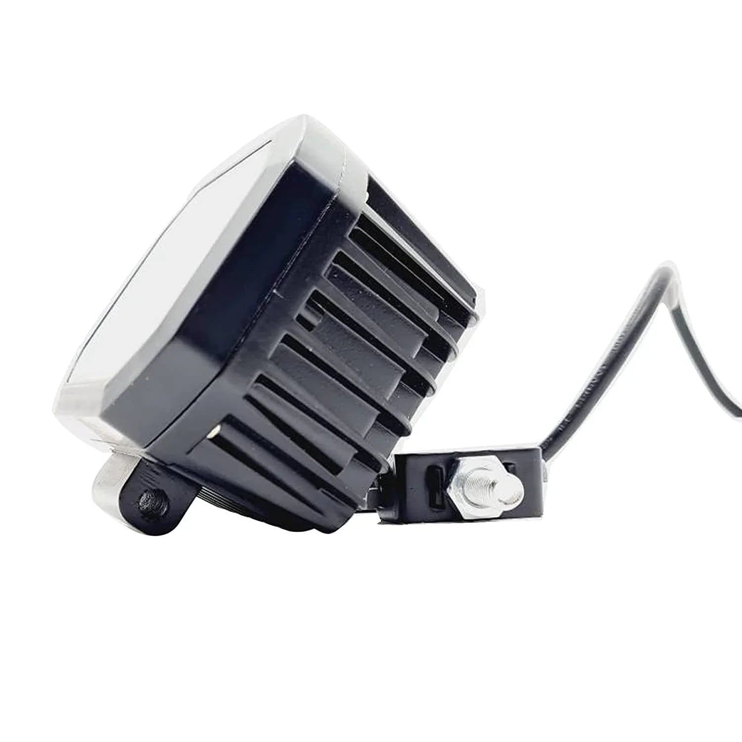 HJG Harley Square Shape fog light 3 Led Blue DRL For Bikes & Cars.(Light Power: 60W Voltage: DC9-80V) - Biker.Store - www.biker.store