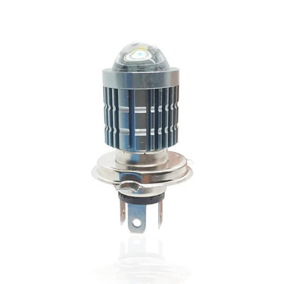 CYT White Yellow Lens Bike LED Headlight Bulb with H4 Fitting For all Bikes & Cars. 40 WATT Yellow & White - Biker.Store - www.biker.store