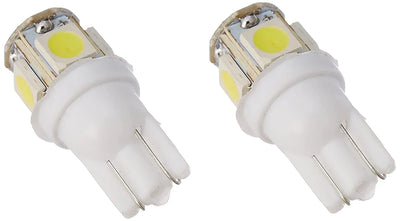 5 LED Parking Bulbs for Car & Bike (Set of 2) - White/Blue/Red/Green - Biker.Store - www.biker.store