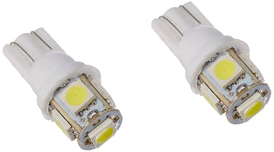 5 LED Parking Bulbs for Car & Bike (Set of 2) - White/Blue/Red/Green - Biker.Store - www.biker.store