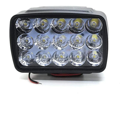 15 LED Fog Lights for Bikes and Cars High Power, Heavy clamp and Strong ABS Plastic. (15 led Pair with Switch) - Biker.Store - www.biker.store