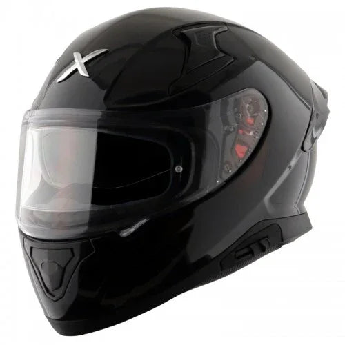 Axor APEX SOLID BLACK Helmet - Biker.Store - www.biker.store