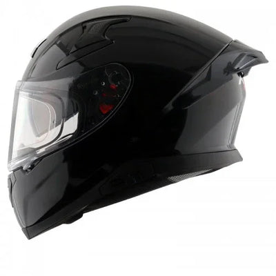 Axor APEX SOLID BLACK Helmet - Biker.Store - www.biker.store