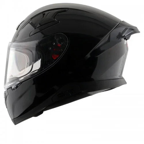 Axor APEX SOLID BLACK Helmet - Biker.Store - www.biker.store