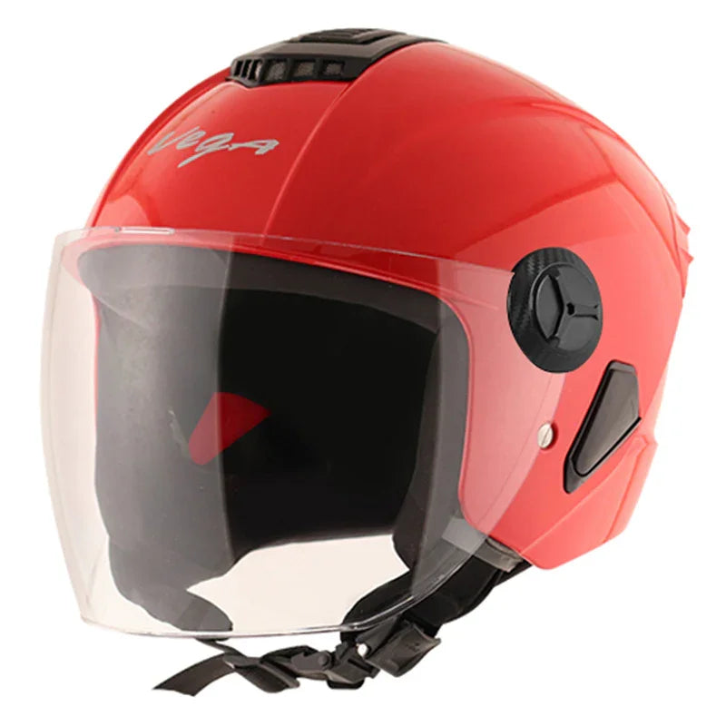 Vega Aster Dx Red Helmet - Biker.Store - www.biker.store
