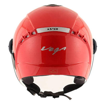 Vega Aster Dx Red Helmet - Biker.Store - www.biker.store