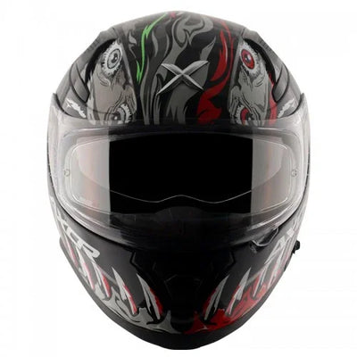 Axor APEX BEAST BLACK GREY Helmet - Biker.Store - www.biker.store