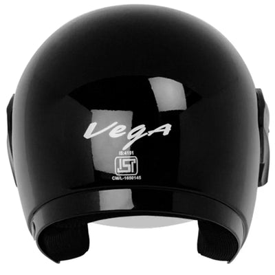 Vega Cruiser W/P Black Helmet - Biker.Store - www.biker.store