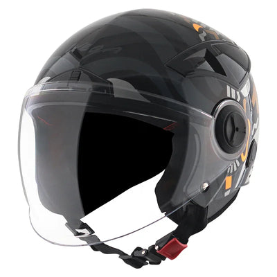 Vega Blaze Dx BZ1 Black Grey Helmet - Biker.Store - www.biker.store