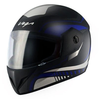 Vega Cliff Styler Black Blue Helmet - Biker.Store - www.biker.store
