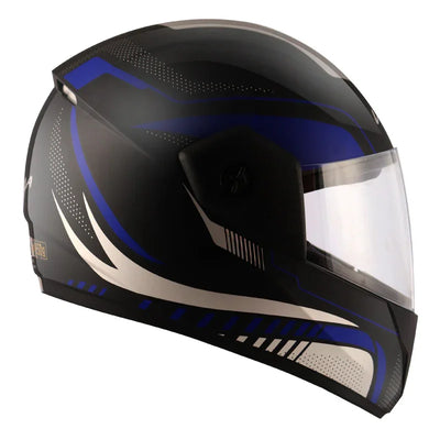 Vega Cliff Styler Black Blue Helmet - Biker.Store - www.biker.store