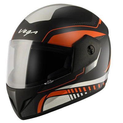 Vega Cliff Styler Black Orange Helmet - Biker.Store - www.biker.store