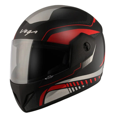 Vega Cliff Styler Black Red Helmet - Biker.Store - www.biker.store