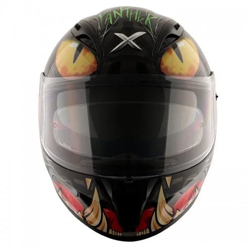 Axor STREET PANTHER BLACK GREY Helmet - Biker.Store - www.biker.store