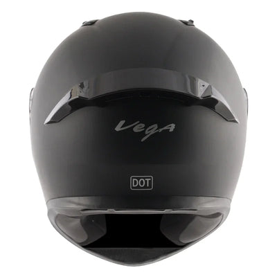 Vega Bolt Dull Black Helmet - Biker.Store - www.biker.store
