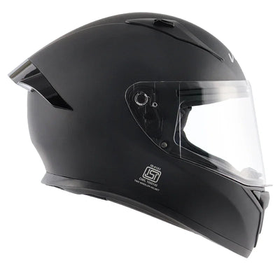Vega Bolt Dull Black Helmet - Biker.Store - www.biker.store