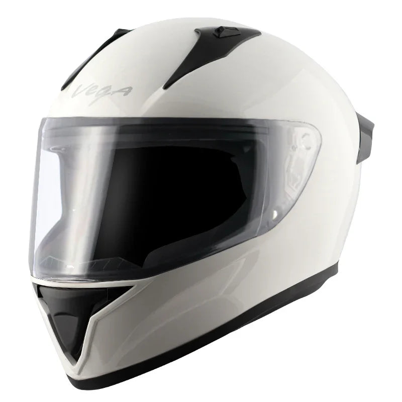 Vega Bolt White Helmet - Biker.Store - www.biker.store