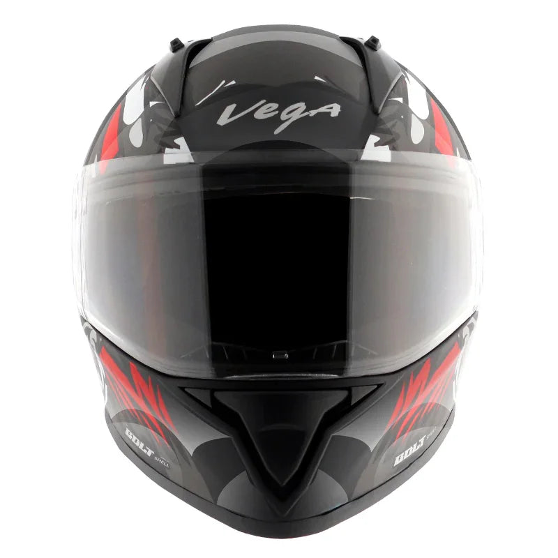 Vega Bolt Bunny Black Red Helmet - Biker.Store - www.biker.store