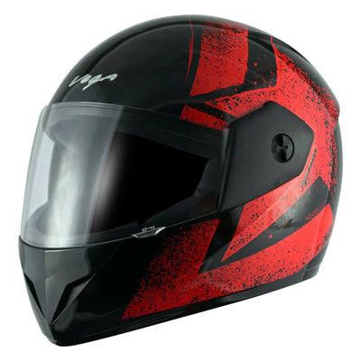 Vega Cliff Adventure Black Red Helmet - Biker.Store - www.biker.store