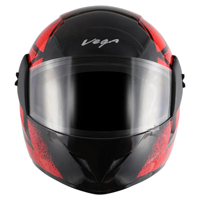 Vega Cliff Adventure Black Red Helmet - Biker.Store - www.biker.store