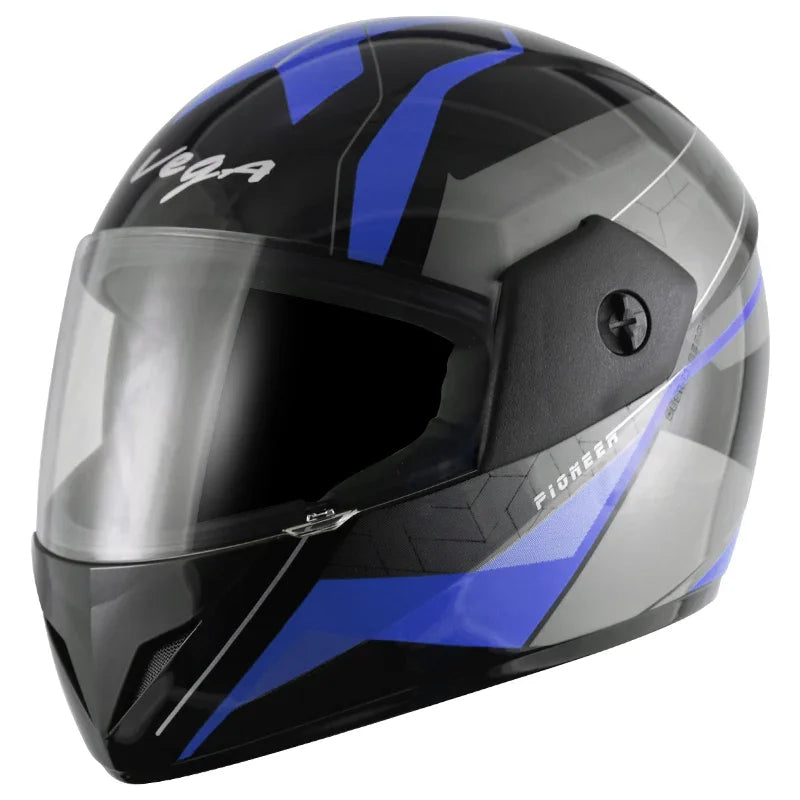 Vega Cliff Pioneer Black Blue Helmet - Biker.Store - www.biker.store