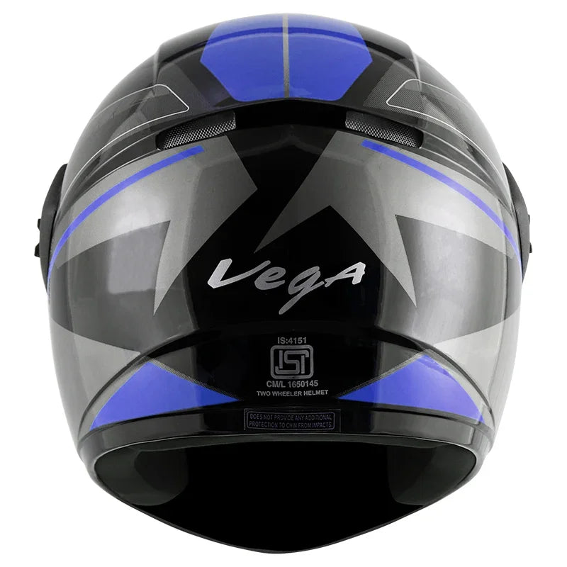 Vega Cliff Pioneer Black Blue Helmet - Biker.Store - www.biker.store