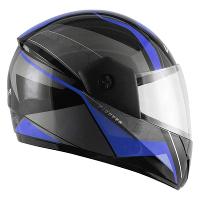 Vega Cliff Pioneer Black Blue Helmet - Biker.Store - www.biker.store