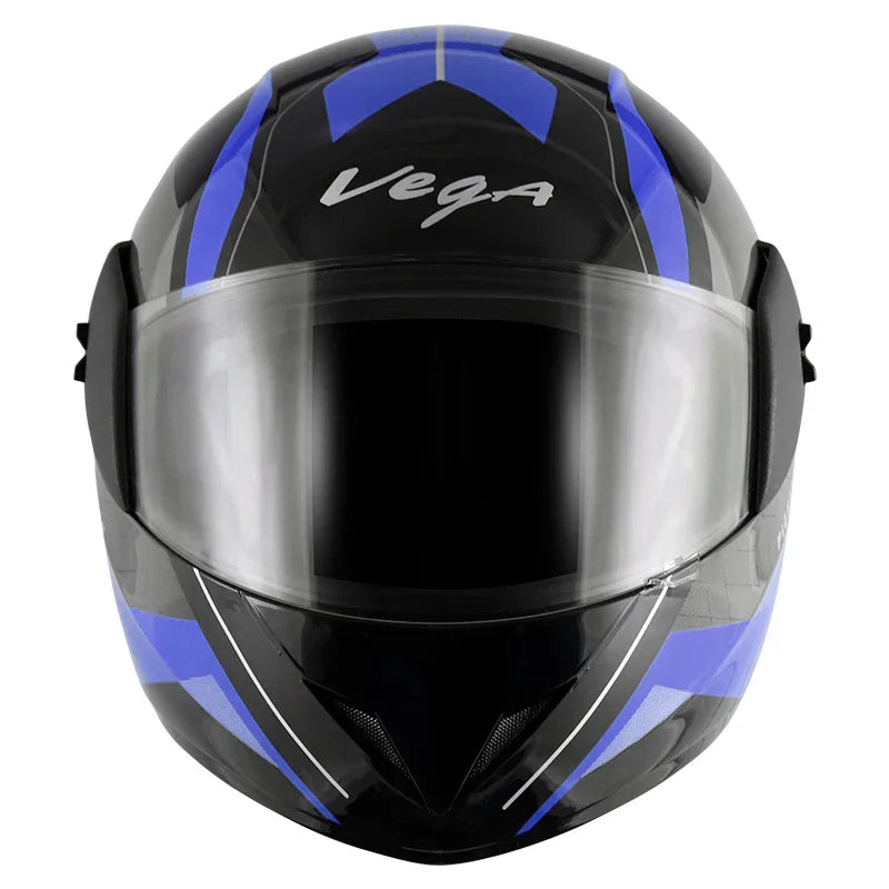 Vega Cliff Pioneer Black Blue Helmet - Biker.Store - www.biker.store