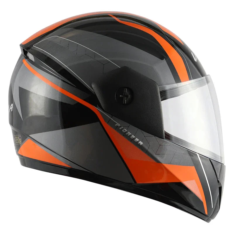 Vega Cliff Pioneer Black Orange Helmet - Biker.Store - www.biker.store