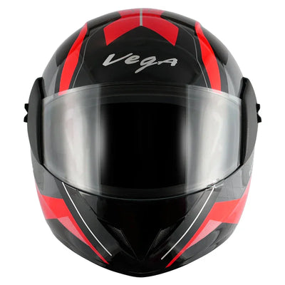 Vega Cliff Pioneer Black Red Helmet - Biker.Store - www.biker.store