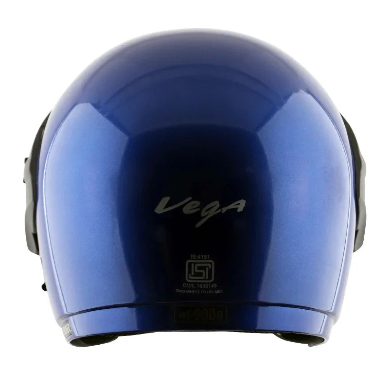 Vega Cruiser W/P Blue Helmet - Biker.Store - www.biker.store