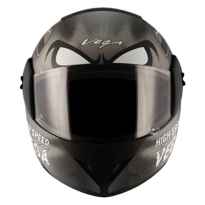 Vega Cliff Devil Black Grey Helmet - Biker.Store - www.biker.store