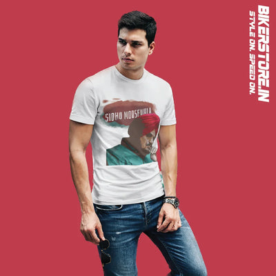 Sidhu Moosewala T-Shirt | BIKERSTORE.IN - Biker.Store - www.biker.store