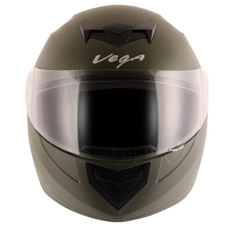 Vega Edge Dx Dull Battle Green Helmet - Biker.Store - www.biker.store