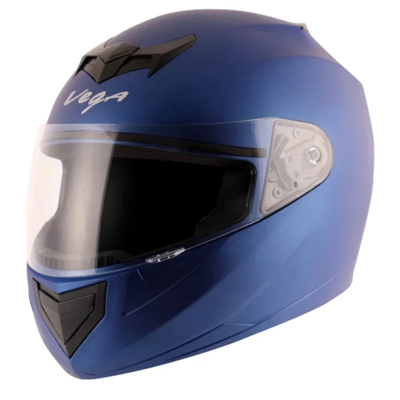 Vega Edge Dx Dull Blue Helmet - Biker.Store - www.biker.store