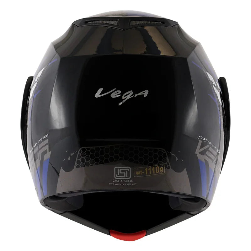 Vega Crux Dx Flex Black Blue Helmet - Biker.Store - www.biker.store