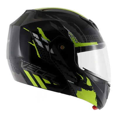 Vega Crux Dx Flex Black Neon Yellow Helmet - Biker.Store - www.biker.store