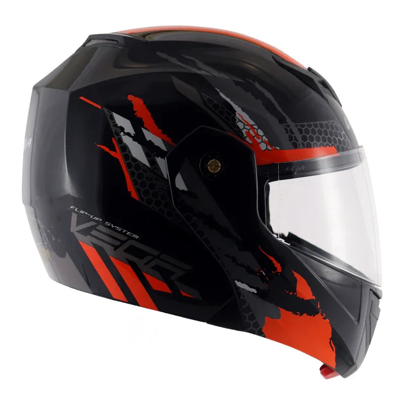 Vega Crux Dx Flex Black Orange Helmet - Biker.Store - www.biker.store